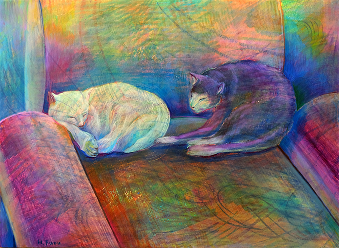 ４ジェニィとピーター